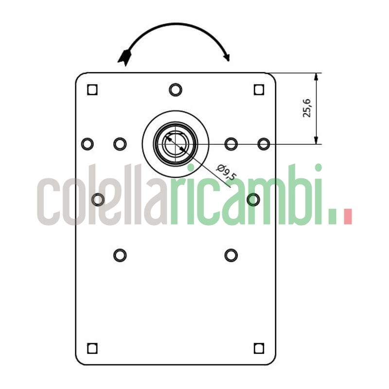 Motoriduttore Kenta K9177297 stufe a pellet 14702078