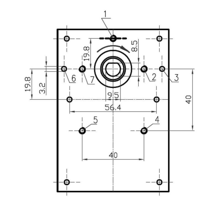 Motoriduttore Kenta K9175051 stufe a pellet 14702065