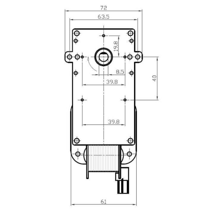 Motoriduttore Kenta K9115004 stufe a pellet 14702066