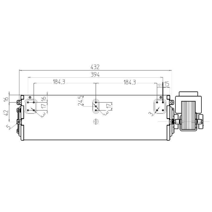 Ventola tangenziale FERGAS 4M5606 stufe a pellet 14706026