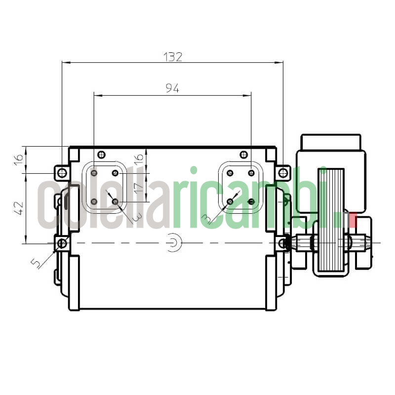 Ventola tangenziale FERGAS 4M0406 stufe a pellet 14706036