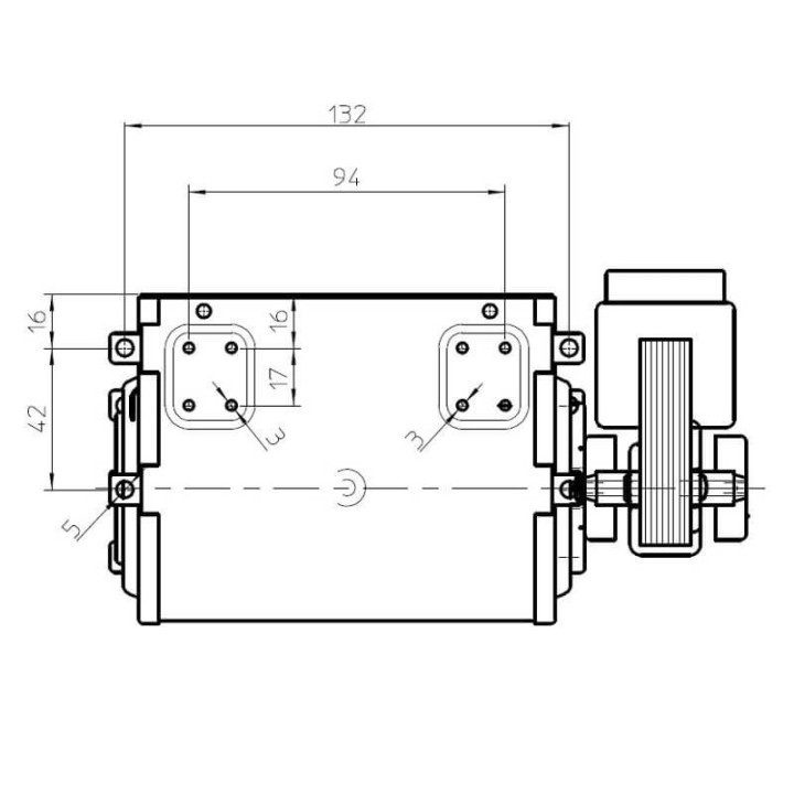 Ventola tangenziale FERGAS 4M0406 stufe a pellet 14706036