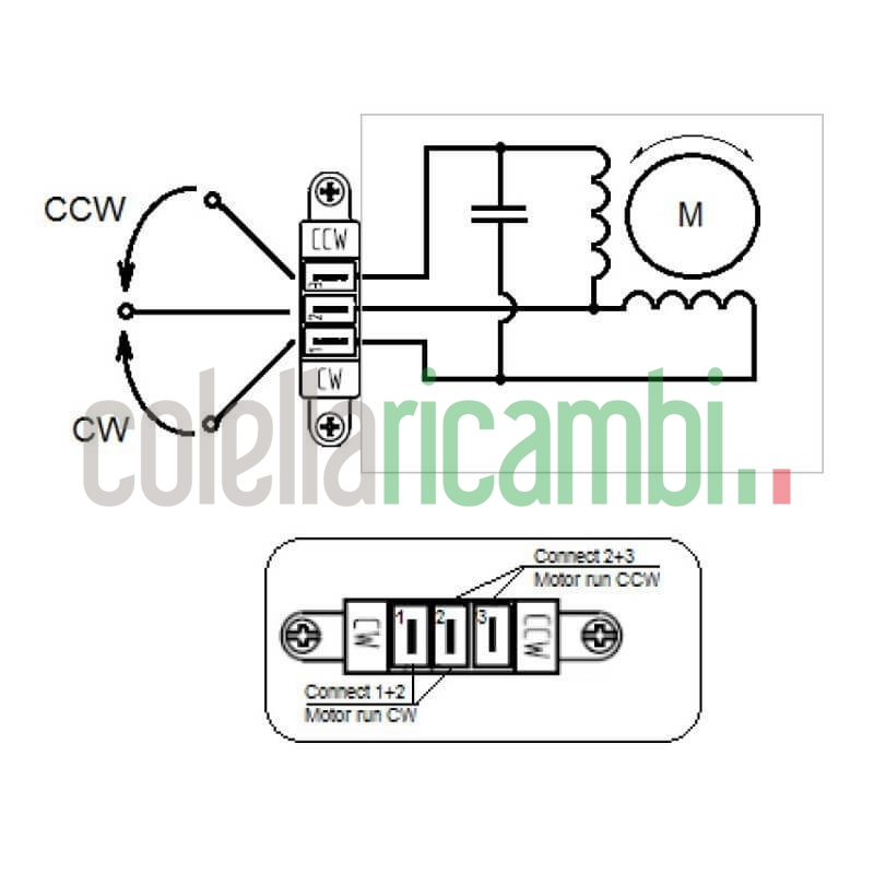 Motoriduttore sincrono IPC GMF210D901 stufe a pellet 14702152