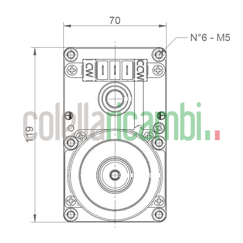 Motoriduttore sincrono IPC GMF210D901 stufe a pellet 14702152