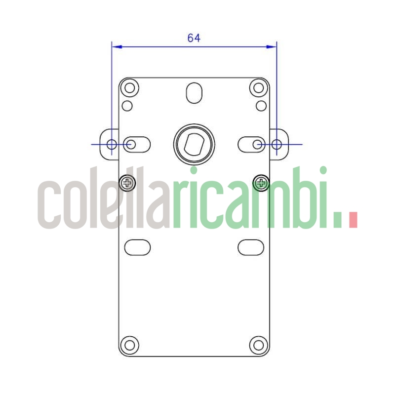 Motoriduttore Mellor KB1014 stufe a pellet 14702020
