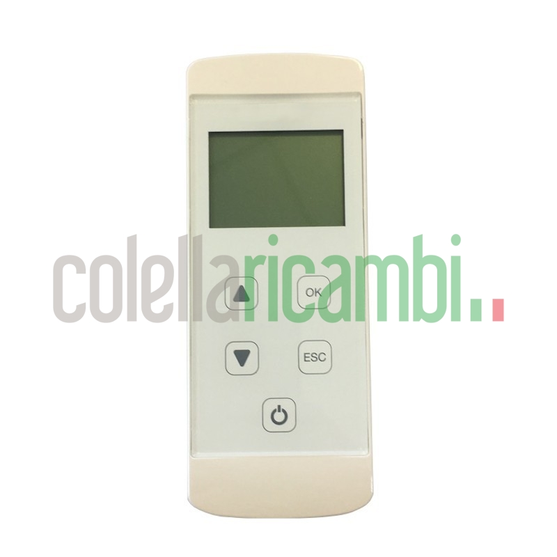 Radiocomando LCD RF02034800 per termoregolatori stufe a pellet 14710056