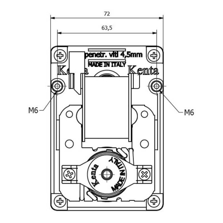 Motoriduttore Kenta K9177280 stufe a pellet 14702080