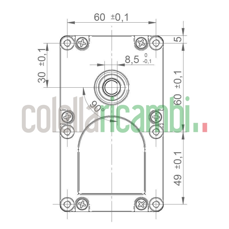 Motoriduttore sincrono IPC GMF215D901 stufe a pellet 14702154