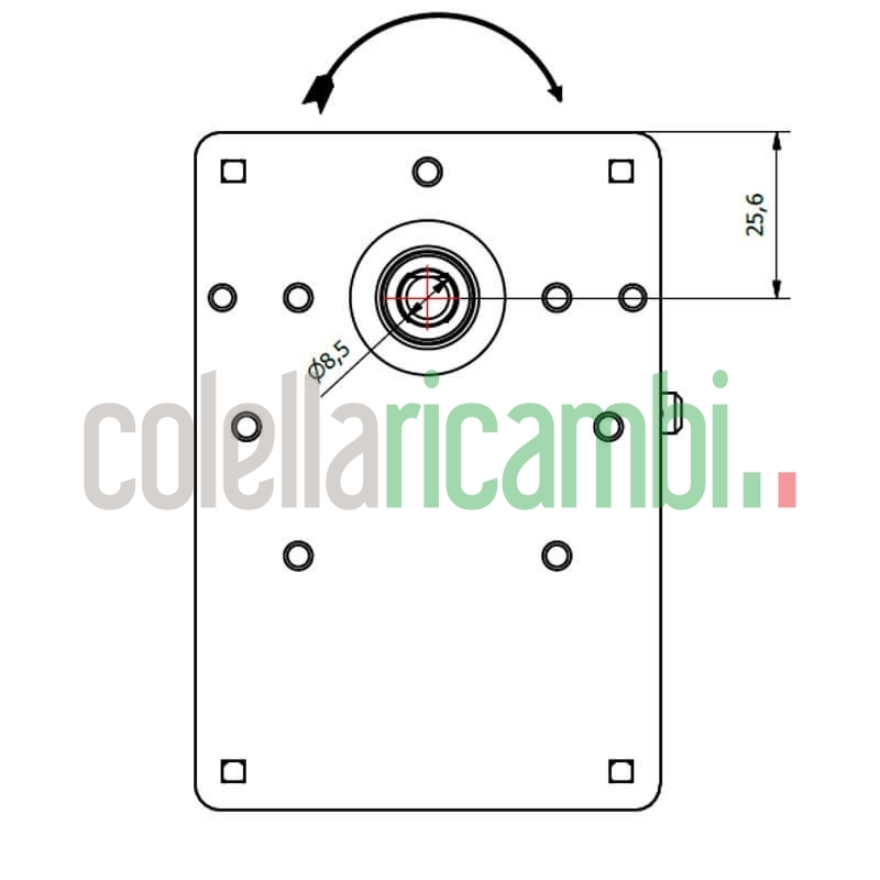 Motoriduttore Kenta K9177290 stufe a pellet 14702067