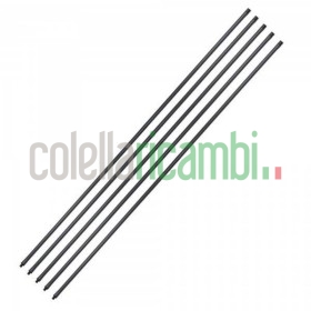 Set 5 aste flessibili per scovoli stufe a pellet 14805020