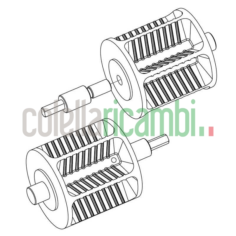 Caricatore coclea a stella carico pellet 14809027