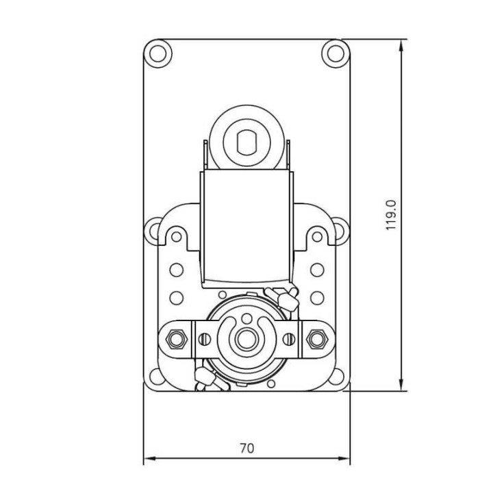 Motoriduttore Mellor FB1417 stufe a pellet 14702027