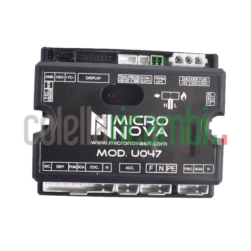 Scheda di controllo MICRONOVA PU047_A01 con SENSIRION stufe a pellet 14710053
