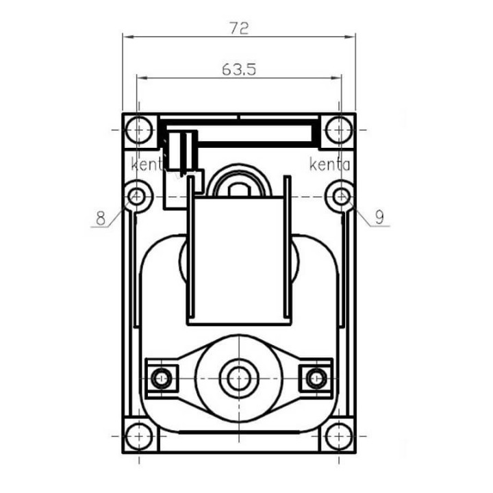 Motoriduttore Kenta K9175150 stufe a pellet 14702084