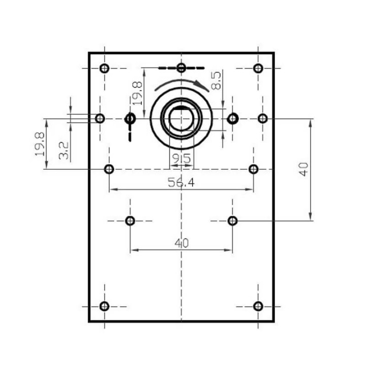 Motoriduttore Kenta K9175150 stufe a pellet 14702084