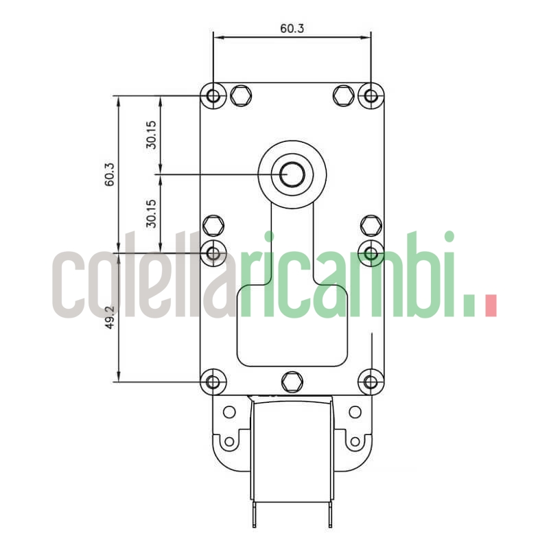 Motoriduttore Mellor FB1349 stufe a pellet 14702029