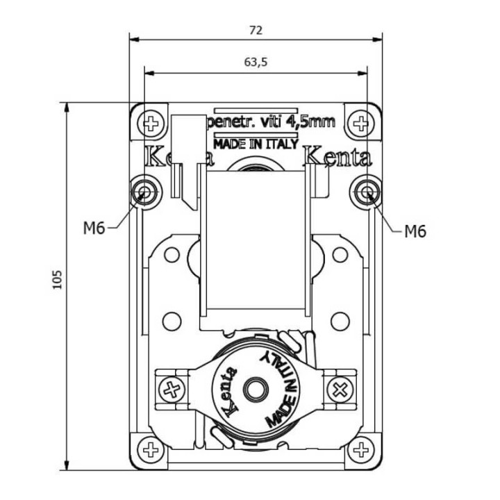 Vendita Motoriduttore Kenta K9177164 stufe a pellet 14702093