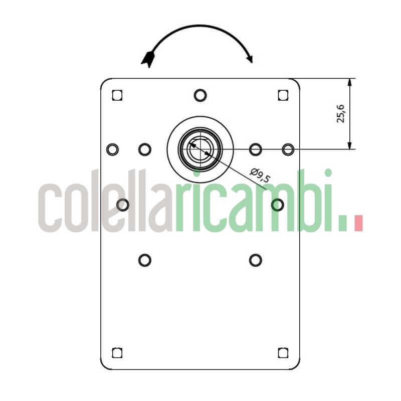 Motoriduttore Kenta K9177164 stufe a pellet 14702093