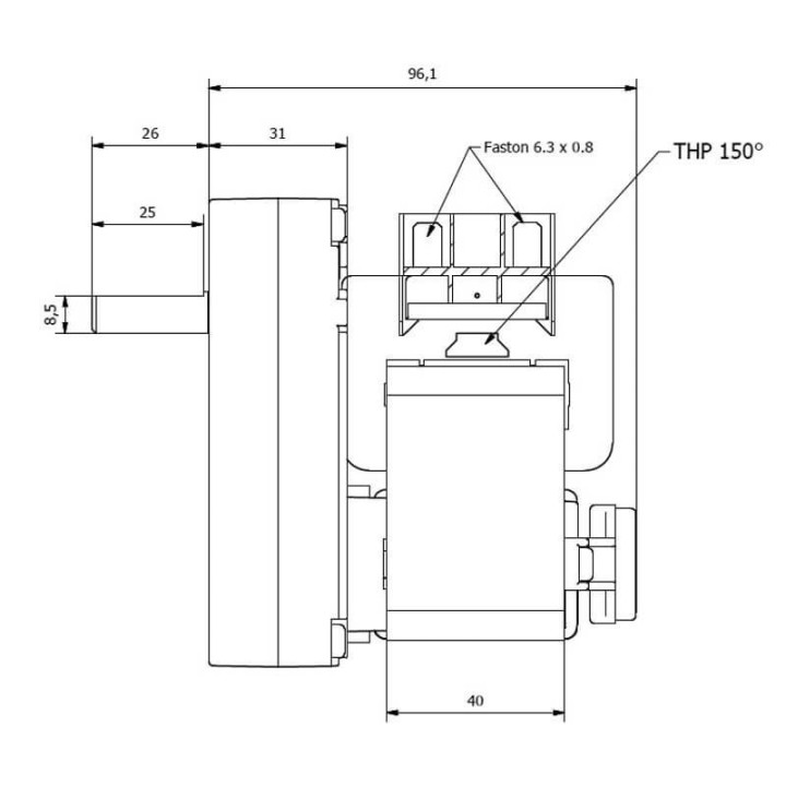 Vendita Motoriduttore Kenta K9177164 stufe a pellet 14702093