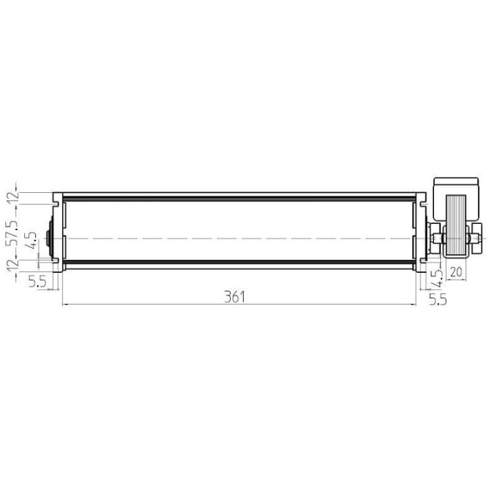 Ventola tangenziale FERGAS 4A3406 stufe a pellet 14706050