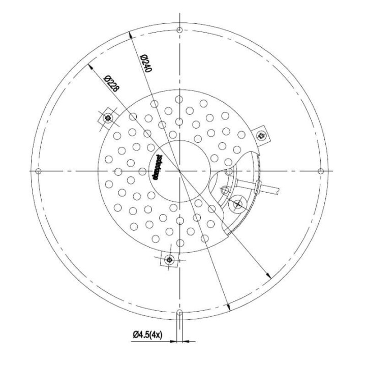 Estrattore aspiratore fumi EBM R2E210-AA34-05 14706077
