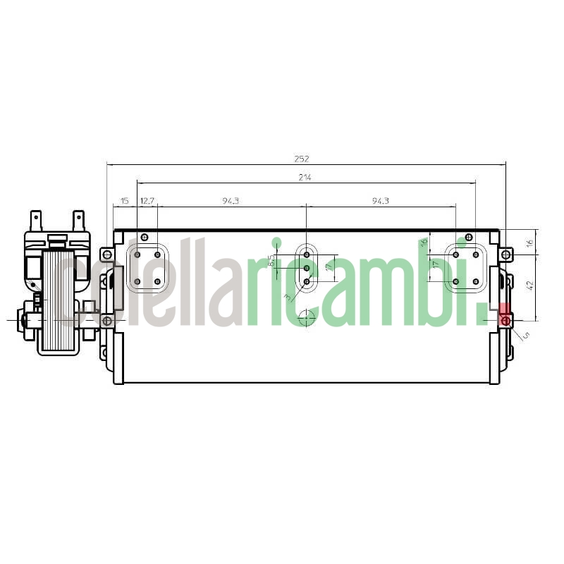 Ventola tangenziale FERGAS 116258 stufe a pellet 14706138