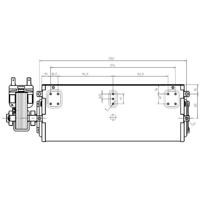 Ventola tangenziale FERGAS 116258 stufe a pellet 14706138