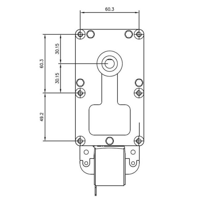 Motoriduttore Mellor FB1365 stufe a pellet 14702032