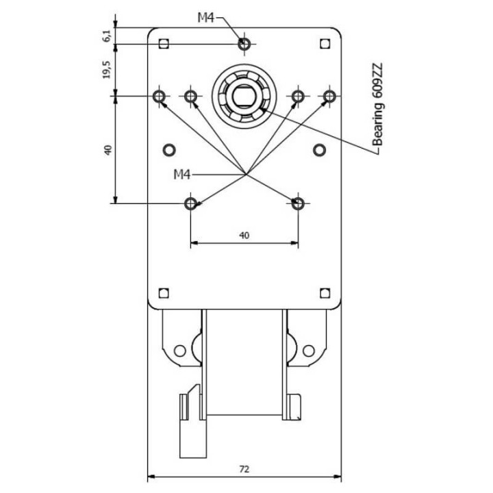 Motoriduttore Kenta K9177325 stufe a pellet 14702077