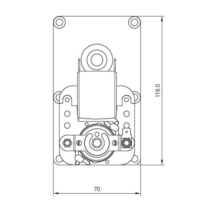 Motoriduttore Mellor FB1407 stufe a pellet 14702028