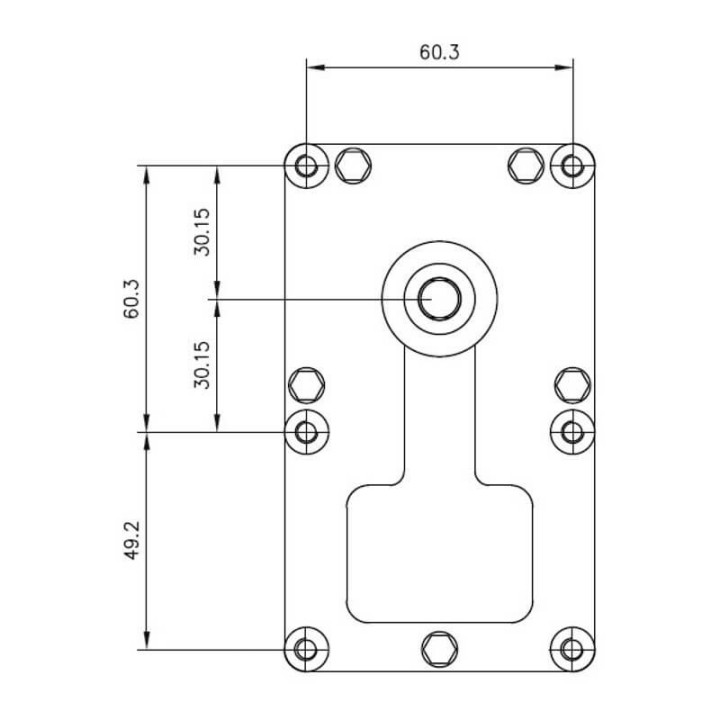 Motoriduttore Mellor FB1407 stufe a pellet 14702028