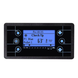 Tastiera display LCD100 per schede di controllo TIEMME stufe a pellet 14710072