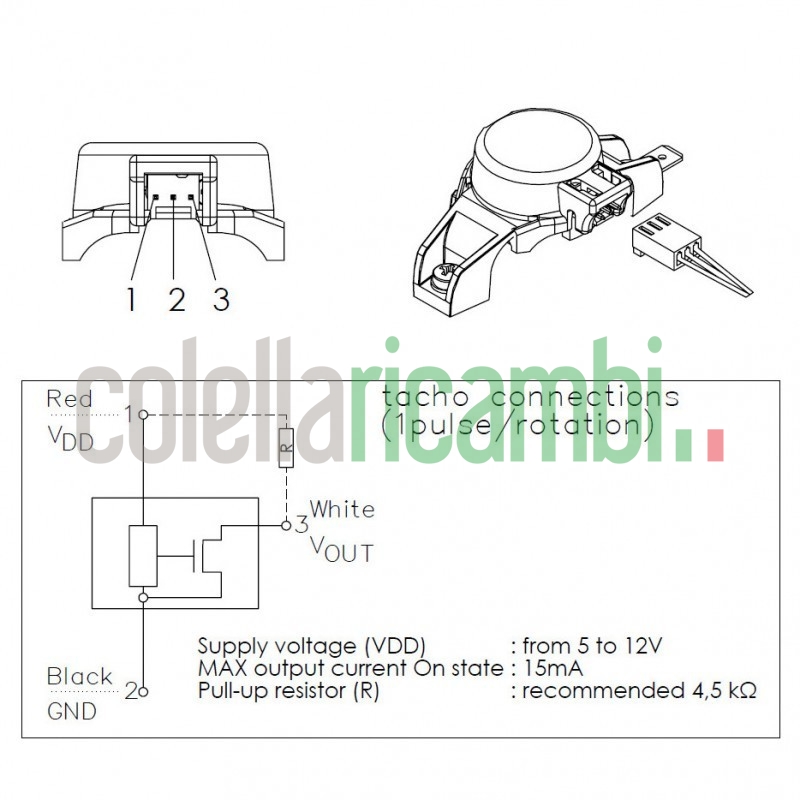Estrattore fumi TRIAL CAF12Y-003S stufe a pellet 14706140