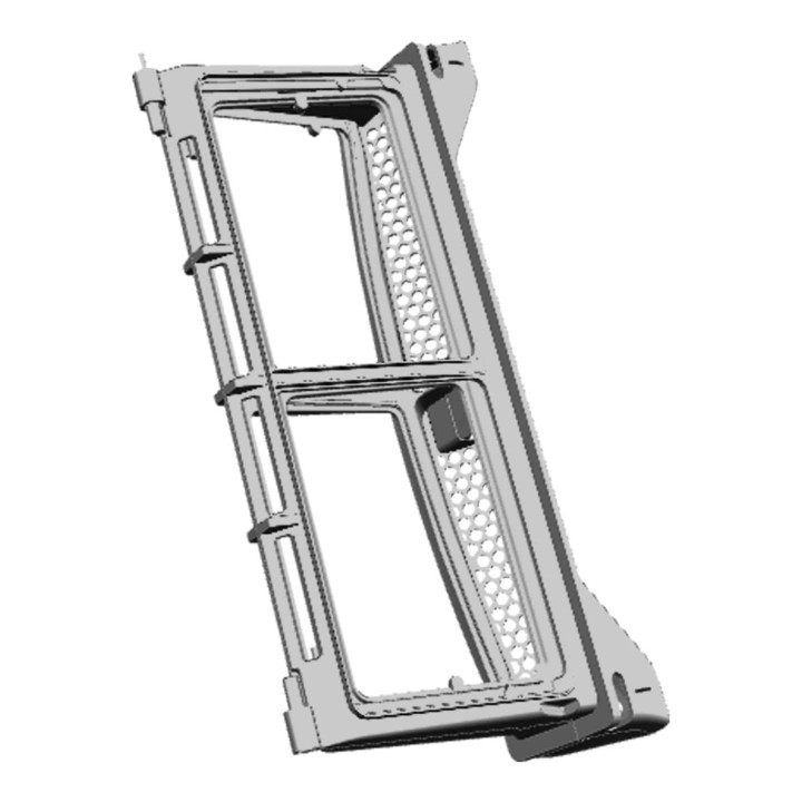 Assieme filtro filacci per asciugatrice Electrolux-Zanussi-Rex 8588074539012