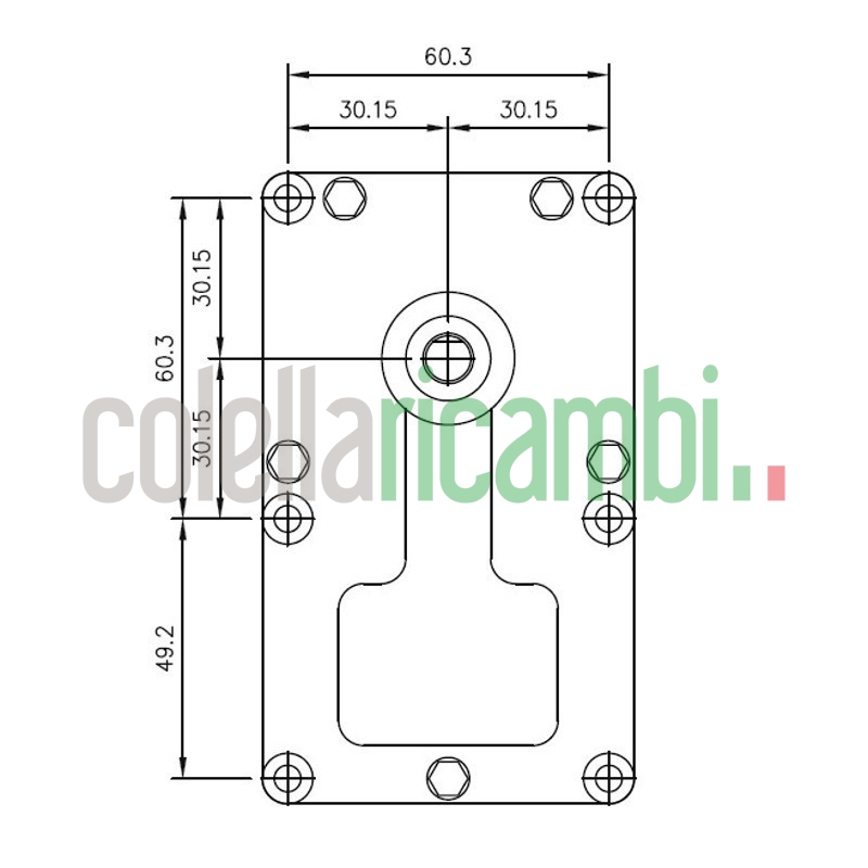 Motoriduttore Mellor FB1390 stufe a pellet 14702023