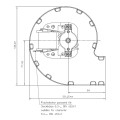 Ventilatore centrifugo RLD85/0042 A29-3030LH per stufa a pellet 14706065