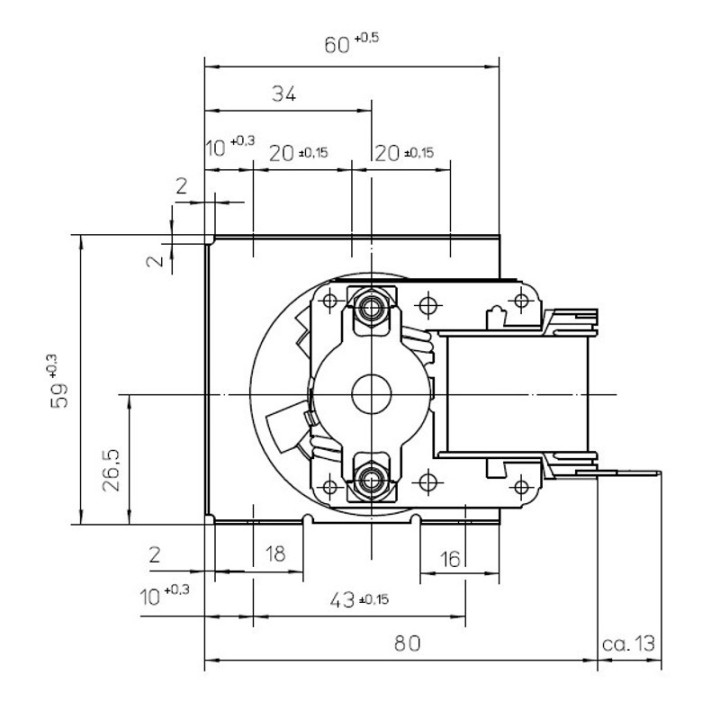 Ventola tangenziale EBM QL4/2500A9-2118L-441 stufe a pellet 14706119