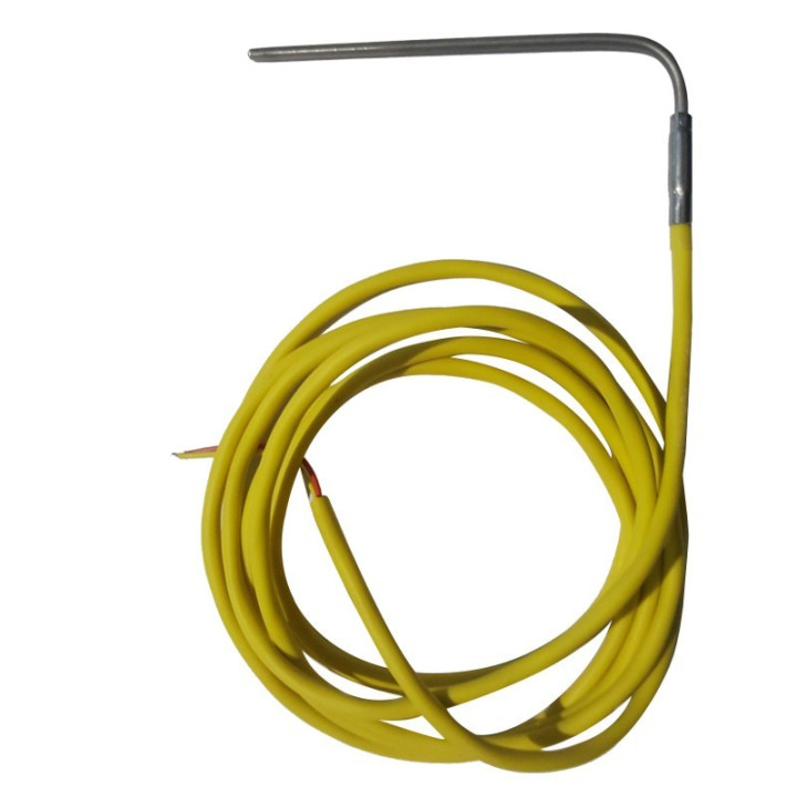 Termocoppia TCK ricurva con cavo in silicone stufe a pellet 14708032