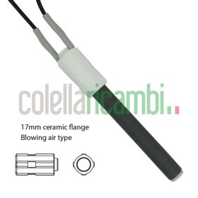 Resistenza accensione per stufe a pellet in ceramica 14701115