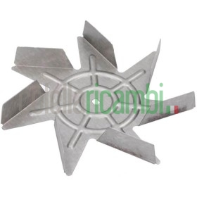 Ventola motore alluminio 7 pale forno Smeg 039290137