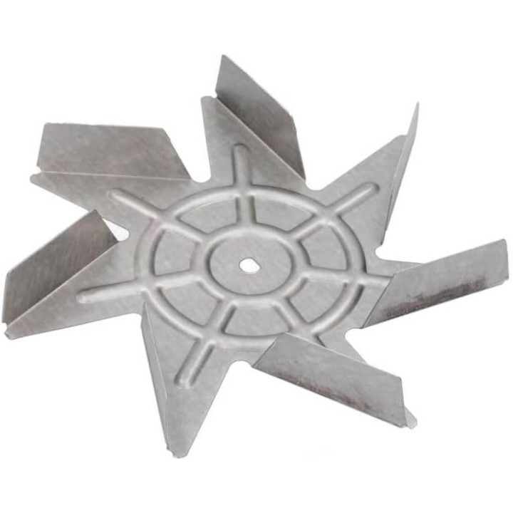 Ventola motore alluminio 7 pale forno Smeg 039290137