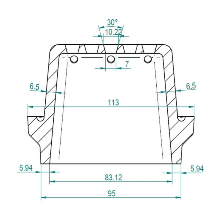 Assieme cestello braciere per stufe a pellet Karmek