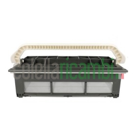 Contenitore filtro filacci asciugatrice Whirlpool Indesit 488000731593