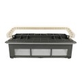 Contenitore filtro filacci asciugatrice Whirlpool Indesit 488000731593