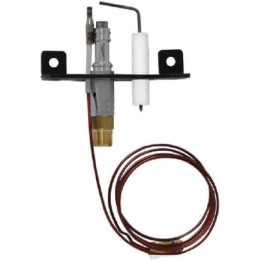 Termocoppia e Candeletta Kit Pilota Accensione Compatibile con Stufe a Gas GPL