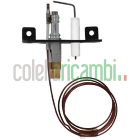 Termocoppia e Candeletta Kit Pilota Accensione Compatibile con Stufe a Gas GPL