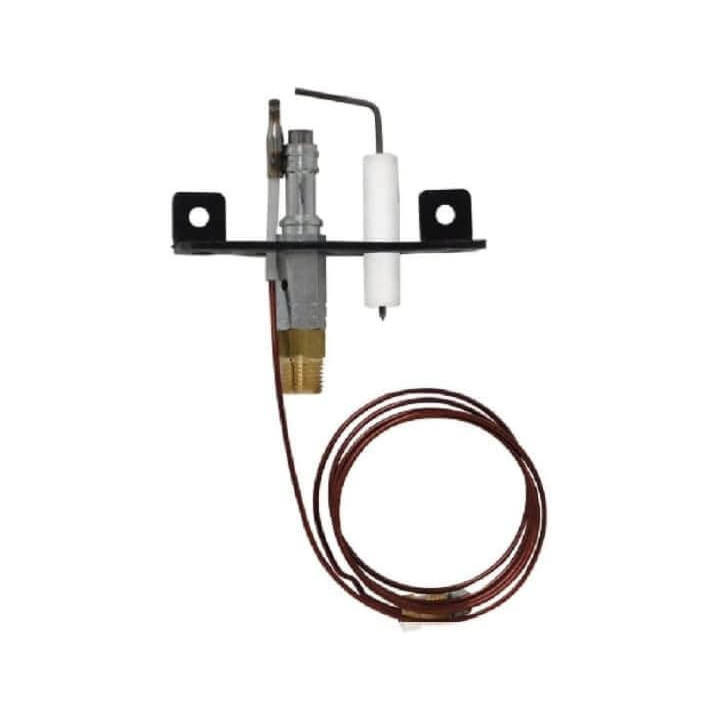 Termocoppia e Candeletta Kit Pilota Accensione Compatibile con Stufe a Gas GPL