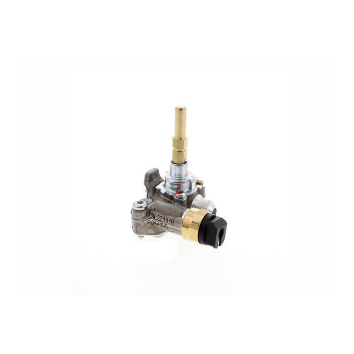 Rubinetto valvola bruciatore rapido originale piano cottura Ariston Hotpoint 482000028510 C00111241