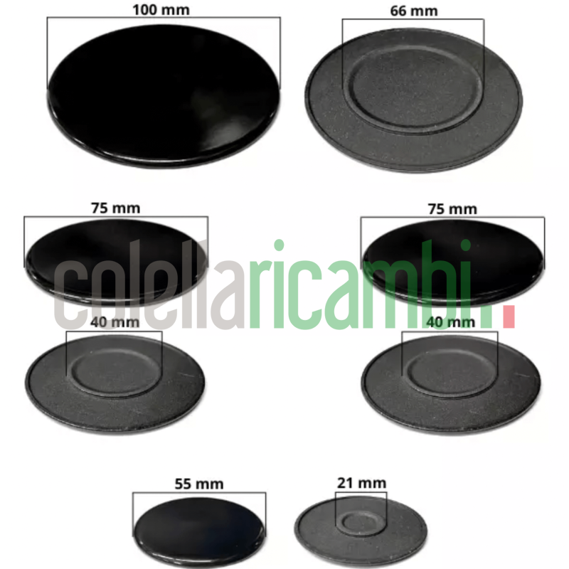 Kit 5 Fuochi Adatto Ariston Con Tripla Corona