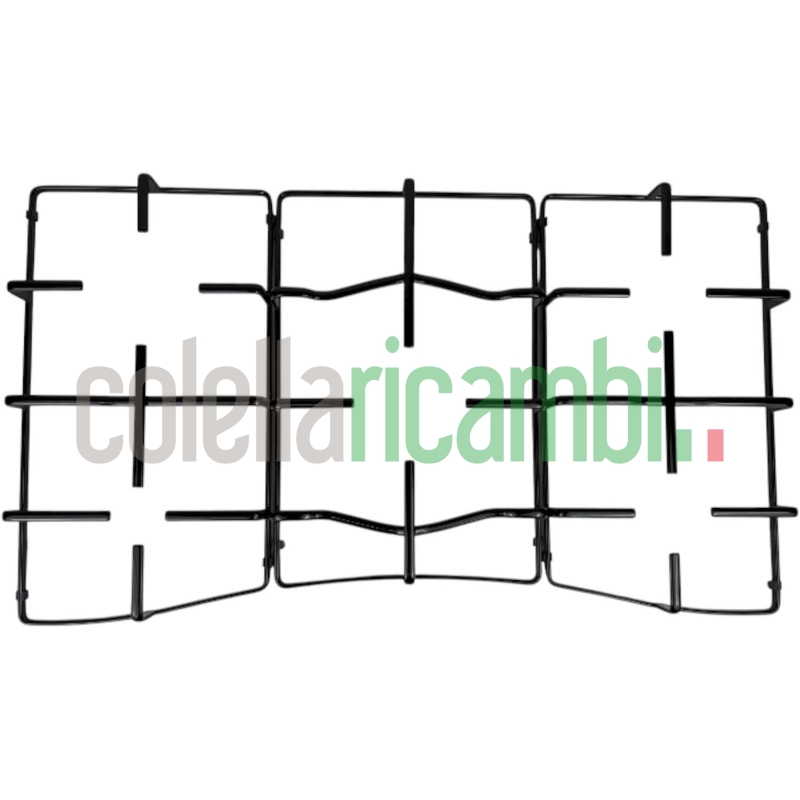 Kit Sostituzione Griglie 5 Fuochi compatibile con Piano Cottura Hotpoint Ariston – Set 3 Griglie